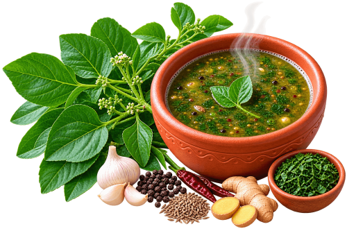 Thiruvachi Ilai Soup