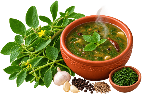 Vatha Narayana Keerai Soup
